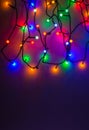 Led fairy lights Royalty Free Stock Photo