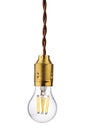 LED filament bulb Royalty Free Stock Photo