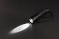 LED flashlight with a light beam