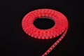 red light led belt, led strip, waterproof red LED light strips Royalty Free Stock Photo