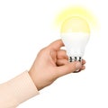 LED lamp Royalty Free Stock Photo