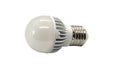 LED lamp on a white background Royalty Free Stock Photo