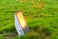 Led garden lamp Royalty Free Stock Photo