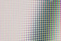 LED LCD screens RGB pixels - screen panel - super macro Royalty Free Stock Photo