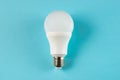 LED light bulb E27 Royalty Free Stock Photo