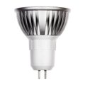 LED light bulb with GU5.3 socket Isolated on white Royalty Free Stock Photo