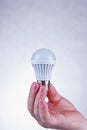 Led light bulb Royalty Free Stock Photo