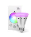 LED light bulb and remote control