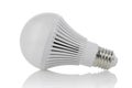LED light bulbs and shadow. Royalty Free Stock Photo