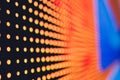 Led light Pattern technology abstract background. close-up Royalty Free Stock Photo