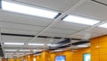 Led  ceiling light  in modern commercial building Royalty Free Stock Photo