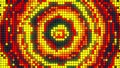 LED screen dots abstract background, 3d rendering computer generating, LED display technology display