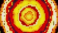 LED screen dots abstract background, 3d rendering computer generating, LED display technology display