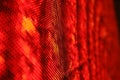 Led screen SMD red close up Royalty Free Stock Photo