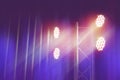 Led spotlight stage background Royalty Free Stock Photo