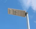 Led street lamp, blue sky background Royalty Free Stock Photo