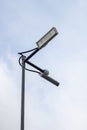 LED Street Light on blue sky background Royalty Free Stock Photo