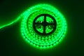 Led strip green light roll