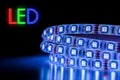 LED Strip Licht Streifen Royalty Free Stock Photo