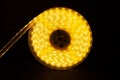 LED Strip Light.diod tape coil closeup.