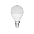 LED white light bulb isolated on white background Royalty Free Stock Photo