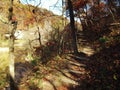 Ledges State Park in Autumn Royalty Free Stock Photo