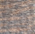 Ledgestone wall background Royalty Free Stock Photo