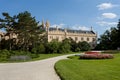 Lednice Castle in South Moravia in the Czech Republic Royalty Free Stock Photo