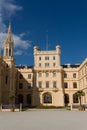 Lednice Castle in South Moravia in the Czech Republic Royalty Free Stock Photo