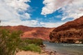 Lee's Ferry on the Colorado River near the Grand Canyon Royalty Free Stock Photo
