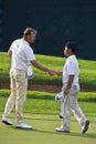Lee Westwood & K J Choi Royalty Free Stock Photo