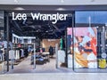 Lee Wrangler store with the most iconic and beloved denim brands in Alfa shopping mall, Riga