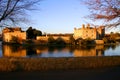 Leeds Castle reflected in its Moat