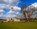 The leeds castle under sunny sky Royalty Free Stock Photo