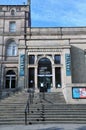 Leeds library and art gallery on the headrow in the centre of the city