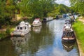 The Leeds Liverpool canal at Parbold in West Lancashire