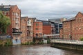 Leeds - River Aire Royalty Free Stock Photo