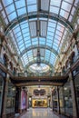 LEEDS, UK -JUNE 2, 2019: Victoria Quarter in Leeds, United Kingdom