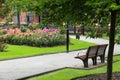 Leeds UK - Park Square Royalty Free Stock Photo