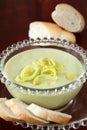 Leek and potato soup