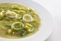 Leek soup Royalty Free Stock Photo