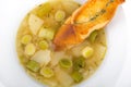 Leek soup