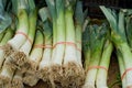 Leeks at Market