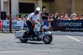 Leesburg Bikefest has many demonstrations including one for motorcycle riding skills