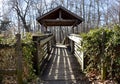 Gazebo in Leesylvania State Park, Woodbridge, Virginia Royalty Free Stock Photo