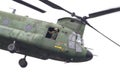 LEEUWARDEN, NETHERLANDS - JUNI 11 2016: Chinook CH-47 military h