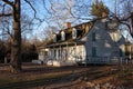 Lefferts Historic House Exterior in Prospect Park in Brooklyn New York