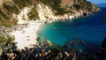 Lefkada Agiofili Beach Royalty Free Stock Photo