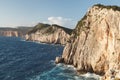 Lefkada coast as seen from Cape Lefkatas