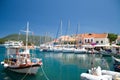 Lefkada Greece summer nature blue sky sea ship Vathy